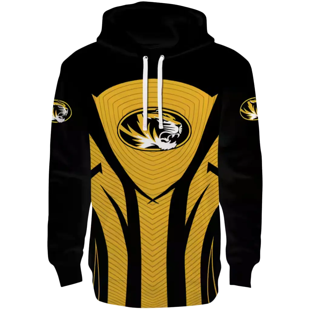 missouri tigers concentric lines black hoodie best selling missouri tigers concentric lines black hoodie best selling