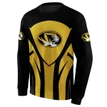 missouri tigers concentric lines black hoodie best selling