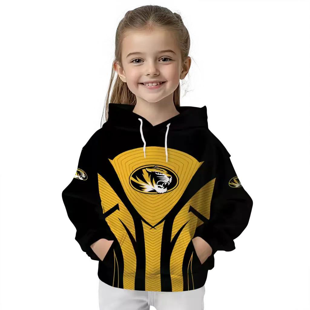 missouri tigers concentric lines black hoodie top rated missouri tigers concentric lines black hoodie top rated