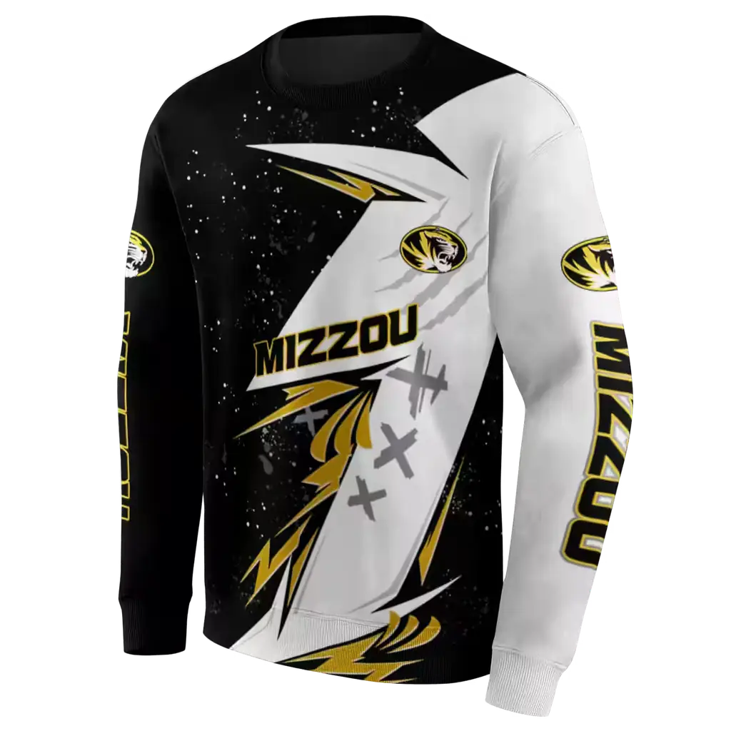 missouri tigers dynamic slash black white hoodie new arrival missouri tigers dynamic slash black white hoodie new arrival