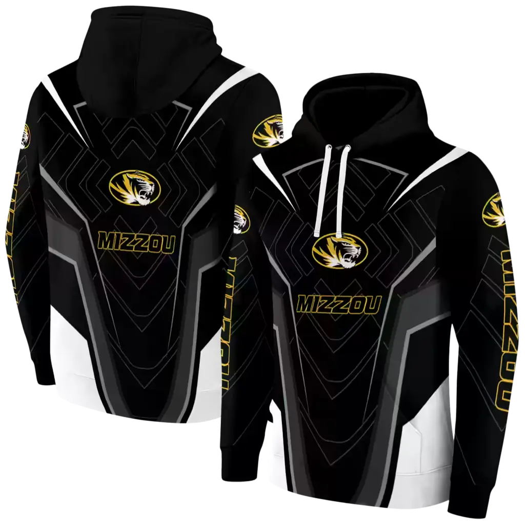missouri tigers futuristic pattern black hoodie fashion forward missouri tigers futuristic pattern black hoodie fashion forward