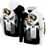 missouri tigers graphic punisher black white hoodie best selling