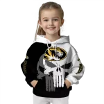 missouri tigers graphic punisher black white hoodie best selling