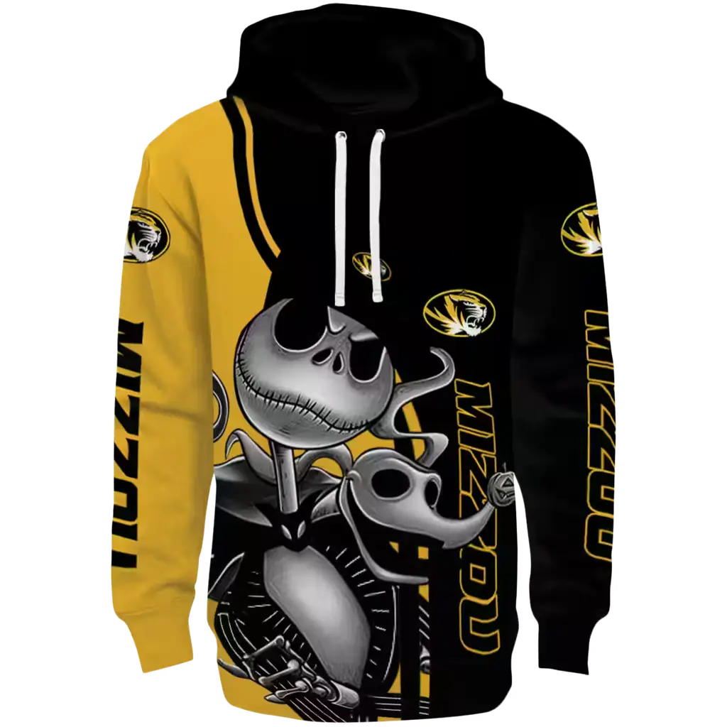 missouri tigers jack skellington black hoodie best selling missouri tigers jack skellington black hoodie best selling
