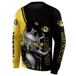 missouri tigers jack skellington black hoodie best selling