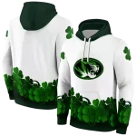 missouri tigers lucky motif white green hoodie best selling