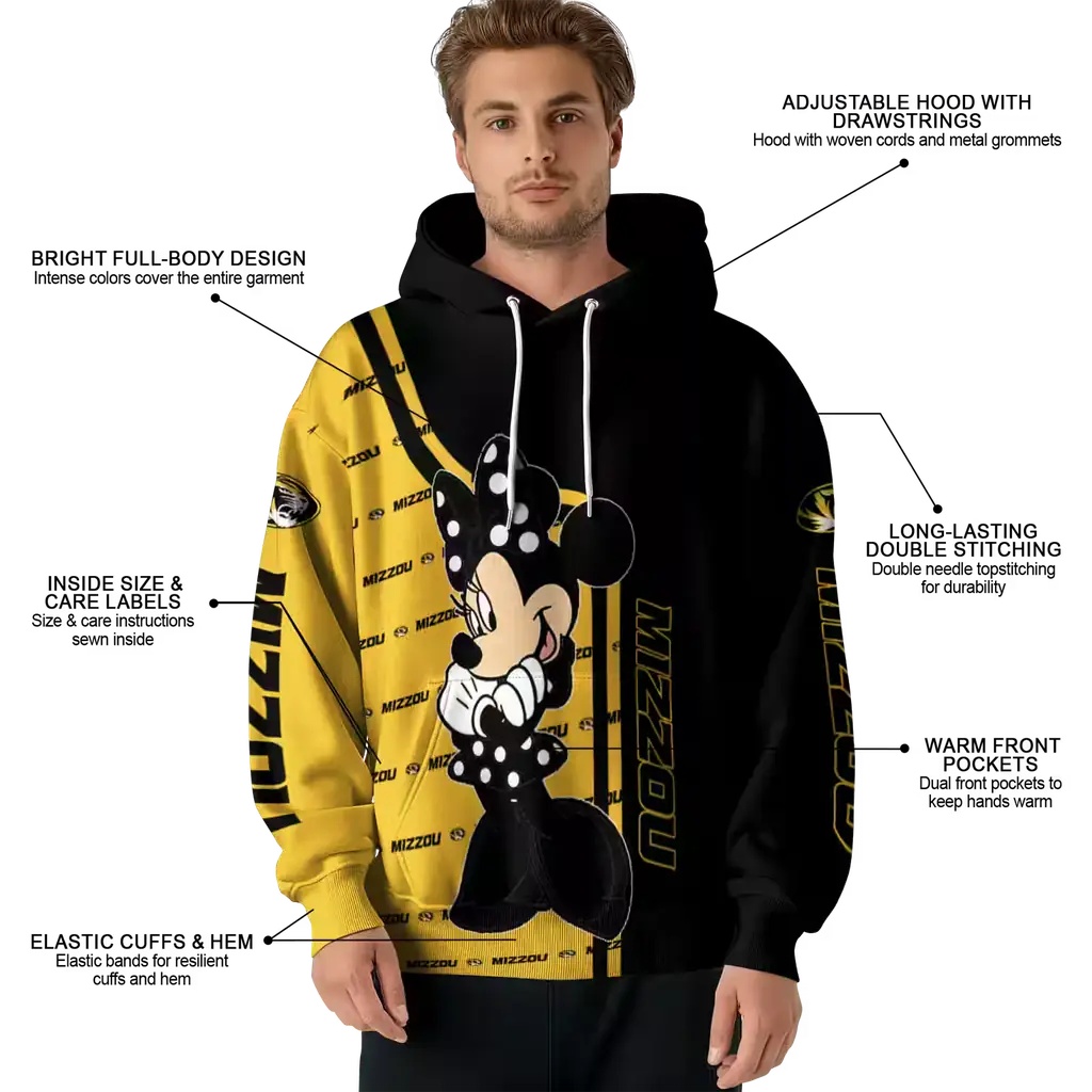 missouri tigers minnie mouse black hoodie latest model missouri tigers minnie mouse black hoodie latest model