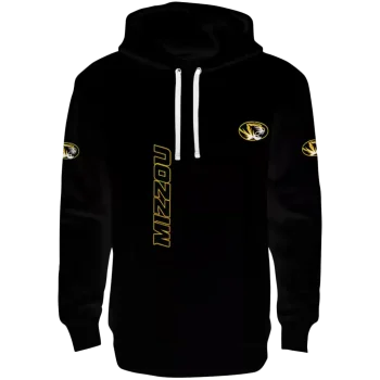 missouri tigers monogram pattern black hoodie best selling