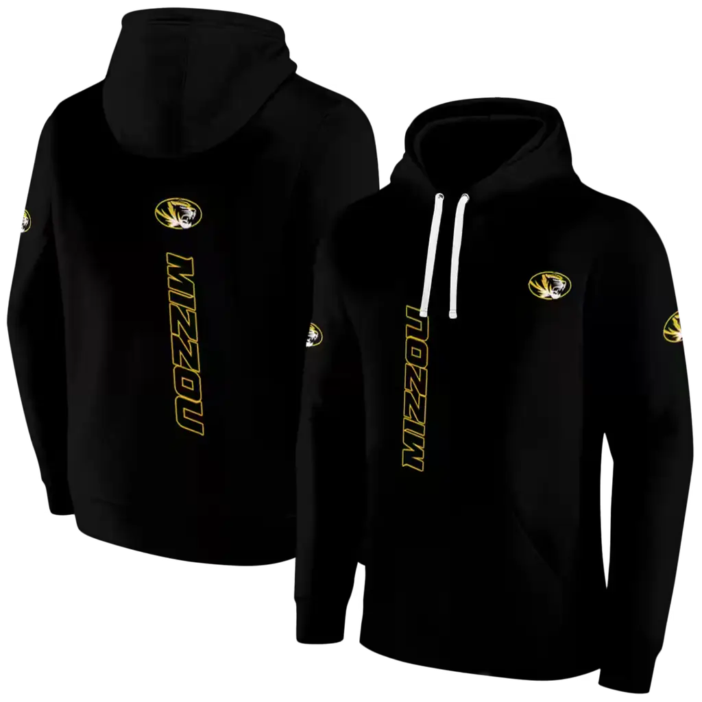 missouri tigers monogram pattern black hoodie fashion forward missouri tigers monogram pattern black hoodie fashion forward