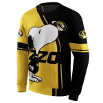 missouri tigers playful snoopy black hoodie best selling