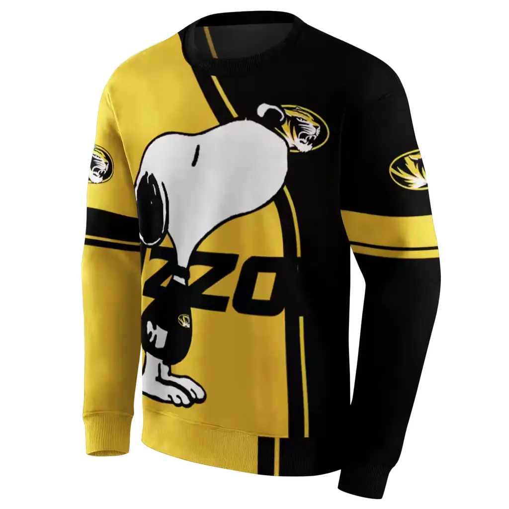 missouri tigers playful snoopy black hoodie new arrival missouri tigers playful snoopy black hoodie new arrival