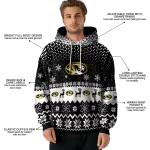 missouri tigers reindeer motif black hoodie best selling