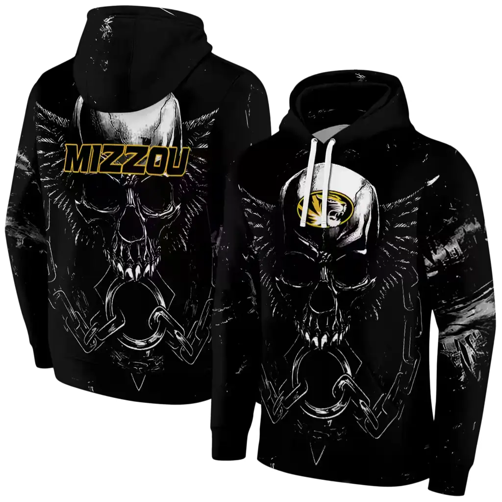 missouri tigers skull artwork black hoodie fashion forward missouri tigers skull artwork black hoodie fashion forward