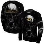 missouri tigers skull artwork black hoodie best selling
