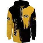 missouri tigers splatter effect black hoodie best selling