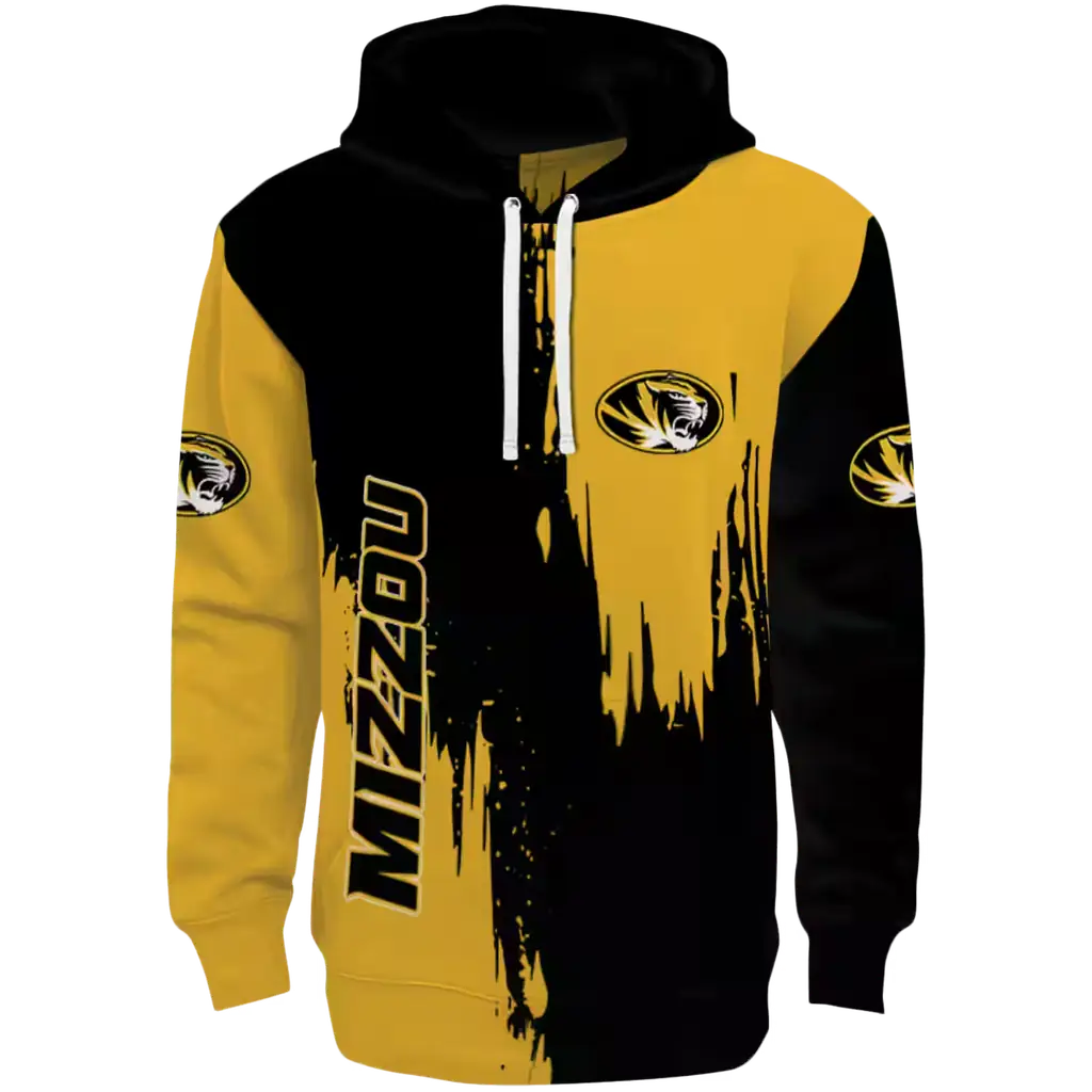 missouri tigers splatter effect black hoodie best selling missouri tigers splatter effect black hoodie best selling
