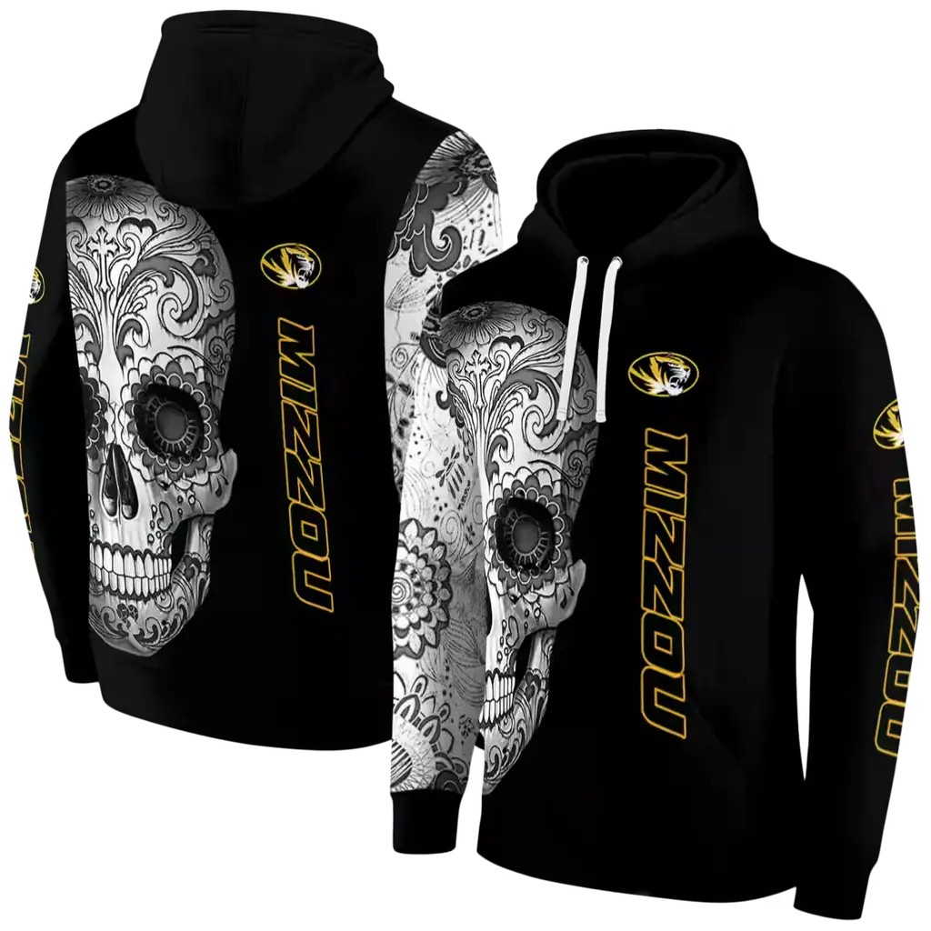 missouri tigers sugar skull black hoodie fashion forward missouri tigers sugar skull black hoodie fashion forward