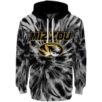 missouri tigers tie dye pattern black hoodie best selling