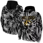 missouri tigers tie dye pattern black hoodie best selling