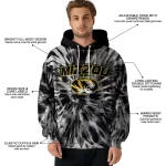 missouri tigers tie dye pattern black hoodie best selling