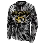 missouri tigers tie dye pattern black hoodie best selling