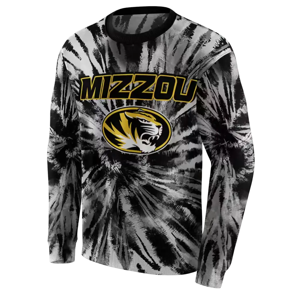missouri tigers tie dye pattern black hoodie new arrival missouri tigers tie dye pattern black hoodie new arrival