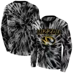 missouri tigers tie dye pattern black hoodie best selling