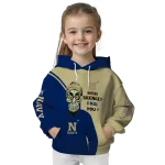 navy midshipmen achmed skull blue hoodie best selling