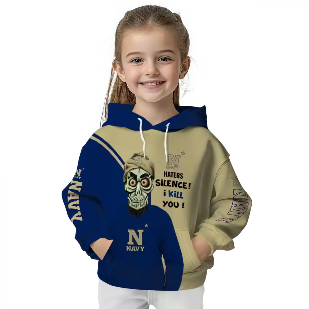 navy midshipmen achmed skull blue hoodie top rated navy midshipmen achmed skull blue hoodie top rated