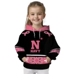 navy midshipmen awareness ribbon black pink hoodie best selling