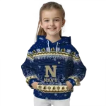 navy midshipmen christmas trees blue hoodie best selling