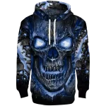 navy midshipmen demonic skull blue black hoodie best selling