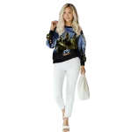 navy midshipmen halloween vibes blue black hoodie best selling