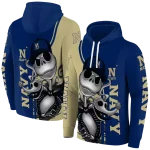 navy midshipmen jack skellington blue hoodie best selling