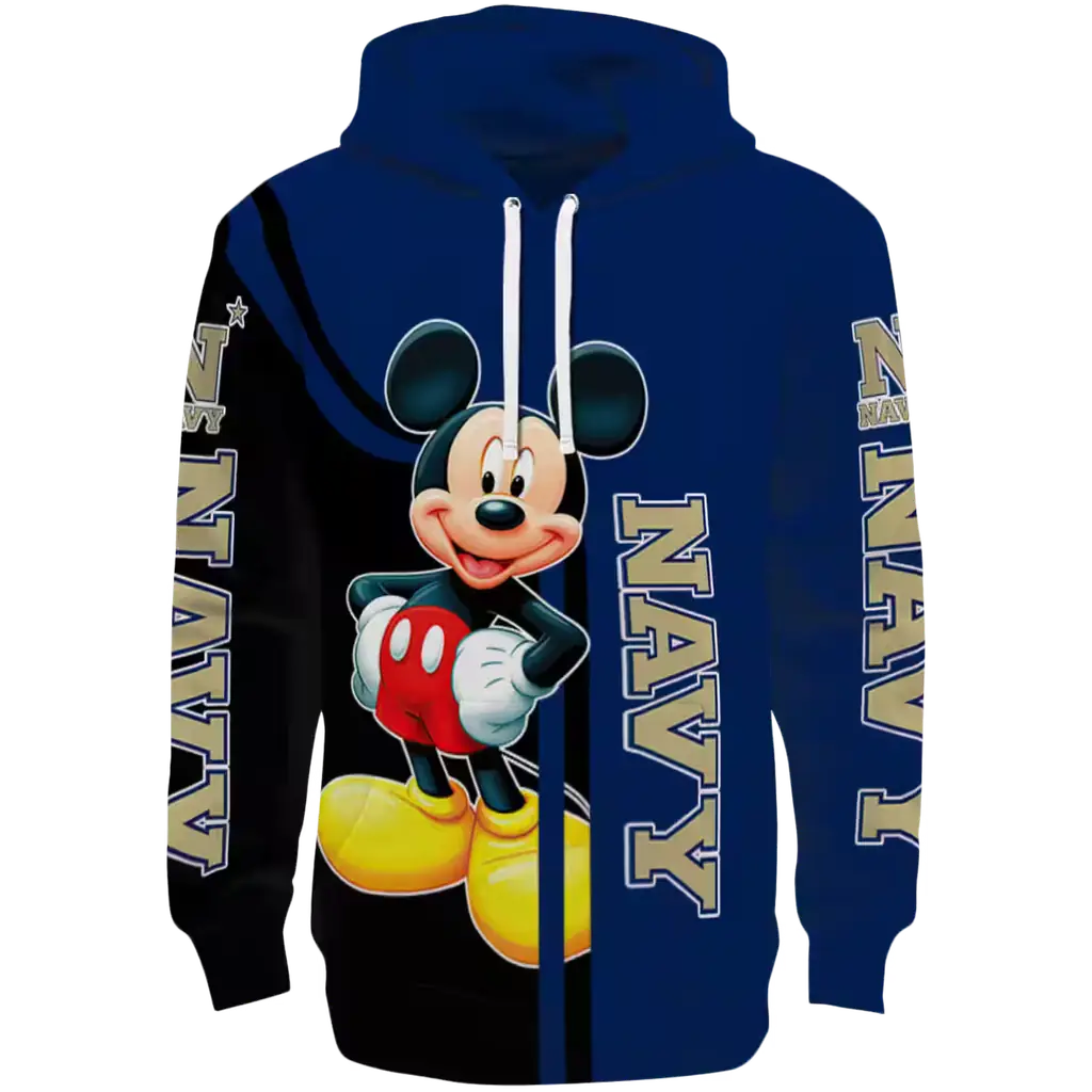 navy midshipmen mickey mouse blue black hoodie best selling navy midshipmen mickey mouse blue black hoodie best selling