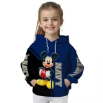 navy midshipmen mickey mouse blue black hoodie best selling