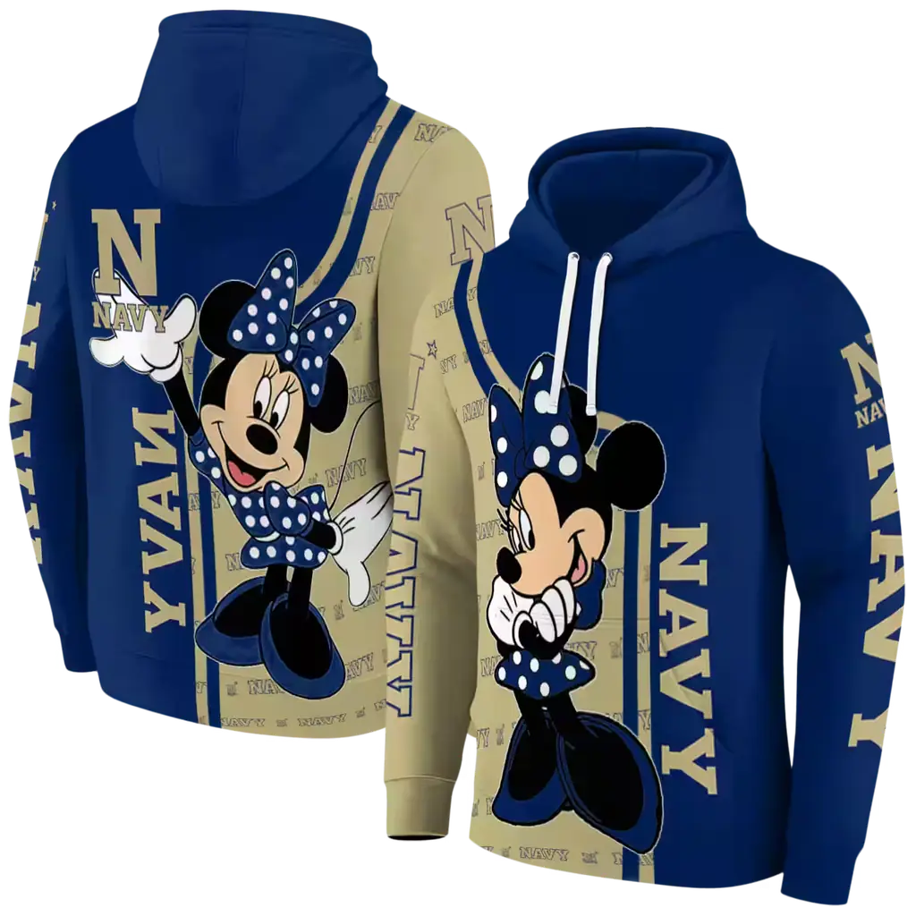 navy midshipmen minnie mouse blue hoodie fashion forward navy midshipmen minnie mouse blue hoodie fashion forward