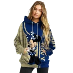 navy midshipmen minnie mouse blue hoodie best selling