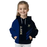 navy midshipmen monogram pattern blue hoodie best selling