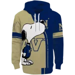 navy midshipmen playful snoopy blue hoodie best selling