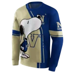 navy midshipmen playful snoopy blue hoodie best selling