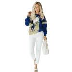 navy midshipmen playful snoopy blue hoodie best selling