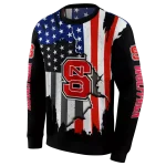 nc state wolfpack american pride black hoodie best selling