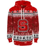 nc state wolfpack christmas trees red hoodie best selling