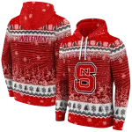 nc state wolfpack christmas trees red hoodie best selling