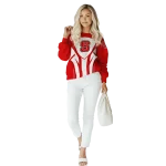 nc state wolfpack concentric lines red black hoodie best selling