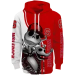 nc state wolfpack jack skellington red hoodie best selling