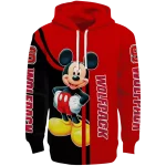 nc state wolfpack mickey mouse red black hoodie best selling