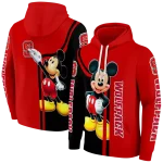 nc state wolfpack mickey mouse red black hoodie best selling