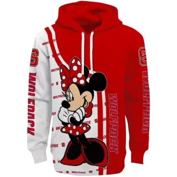 nc state wolfpack minnie mouse red hoodie best selling